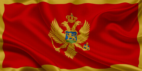national flag of Montenegro