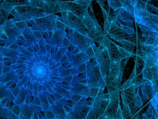 Imaginatory fractal abstract background Image