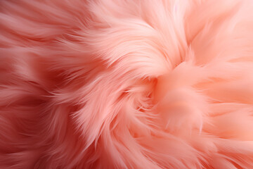 Soft fabric texture and pattern for background in peach fuzz color (2024 color).