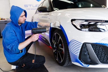 Car tinting, color change, detailing, protective film