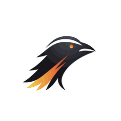 eagle head logo vector icon element template for sport team or corporate