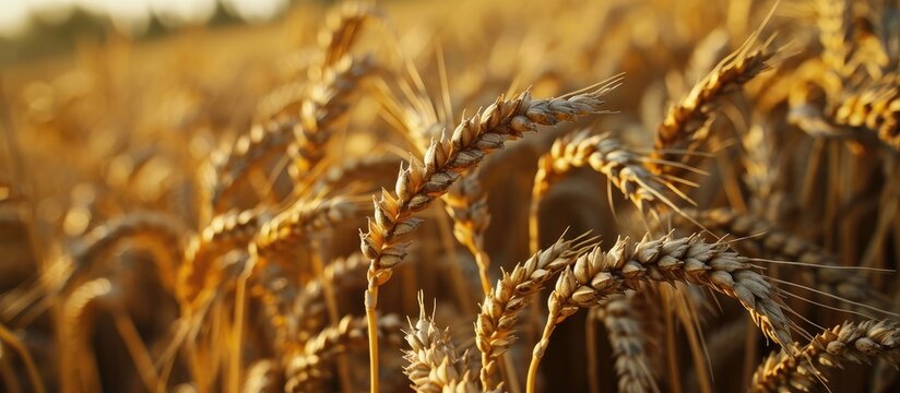 Cereal crop creates imagery of rising wheat prices.