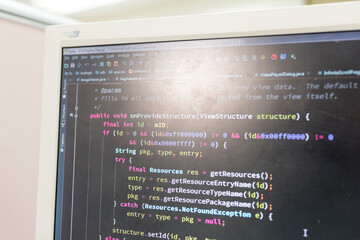 Coding on screen