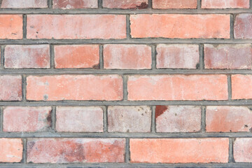 Red brick wall