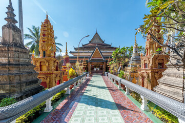 Naklejka premium Wat Damnak, Siem Reap