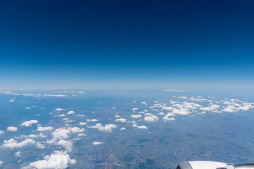 Naklejka na ściany i meble Aerial View of Japan