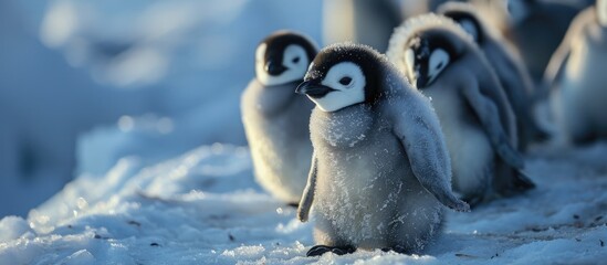 Penguin babies of royalty