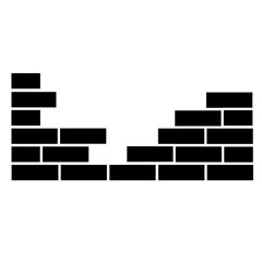 brick wall stack icon