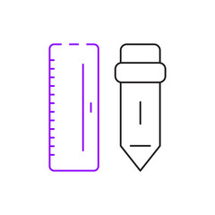 Pen, notebook, planner, ruler, eraser, pencil, highlighter, scissors, glue, stapler, paperclip, binder, marker, tape, calendar, sticky notes, sketchbook, pencil case, calculator, file folder, notepad