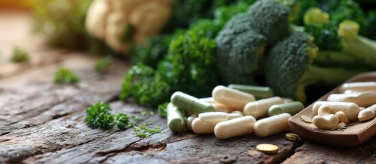 Vitamin K for bone health comes in tablets and capsules.