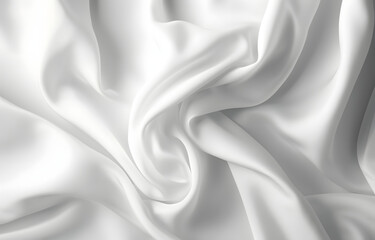 Obraz premium White silk texture luxurious satin for abstract background. beautiful white fabric