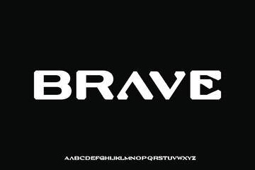 MobileDisplay alphabet font vector design suitable for headline poster, magazine, logo and many more