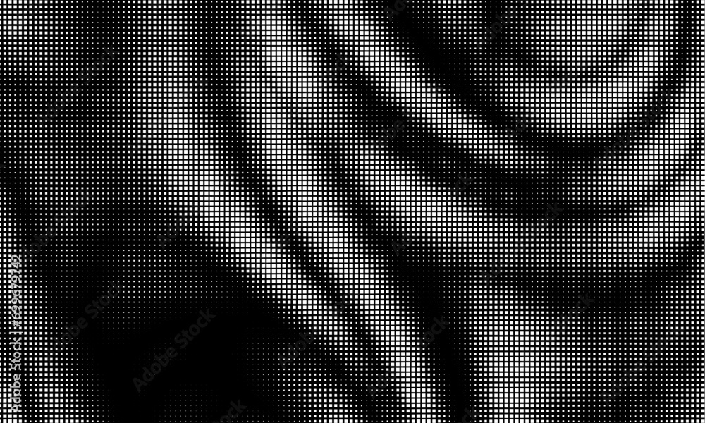 Poster Pixilated abstract Energy background. Halftone effect. Vector image.