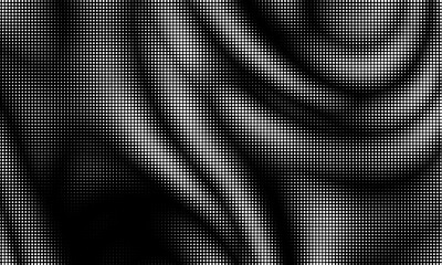 Pixilated abstract Energy background. Halftone effect. Vector image. © kastanka