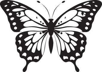 Midnight Mosaic Butterfly Logo Vector Symbol Noir Navigator Vector Butterfly Icon Symbol