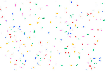 colorful confetti vector background