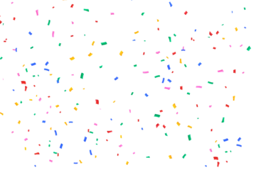 Fotobehang colorful confetti vector background © AinStory