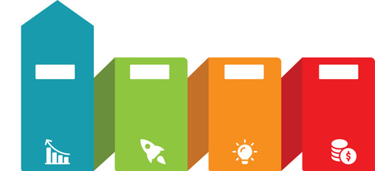 Timeline Vector. Can be used for steps, options, business process, workflow, diagram, flowchart concept, timeline. Blank shape only