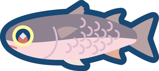 かわいいメナダのイラスト