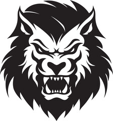 Stygian Wolfen Hunter Badge Obsidian Clawed Alpha Crest