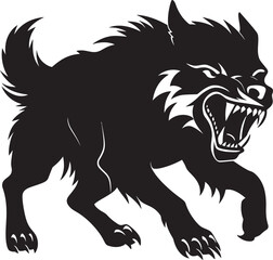 Abyssal Fanged Hunter Crest Wild Nightshade Lupine Mark