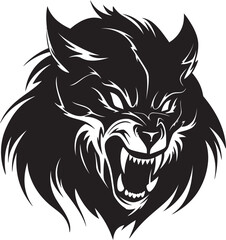 Midnight Predator Pack Mark Feral Night Beast Icon Design