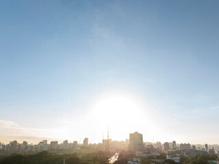 Foto aérea de São Paulo