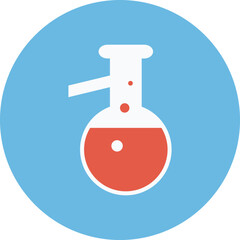 tube with liquid. science icon vector png. technology icon vector. technology icon png. art, discipline, education, learning, system, technique and technology logo design.