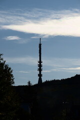 tower in the evening