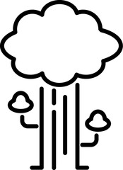 Tree Vector Lined Simple Picture