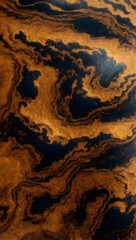 Naklejka premium Marble in copper orange. Background. 