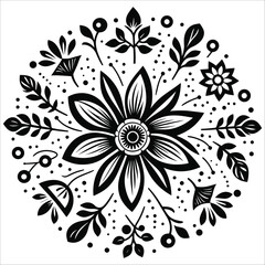 Beautiful floral pattern