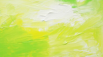 Abstract painting background in pastel positive chartreuse color as wallpaper, art print, shapes...