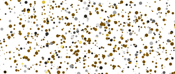 Glittering Triumph: Mind-Blowing 3D Illustration of gold  Confetti Celebration