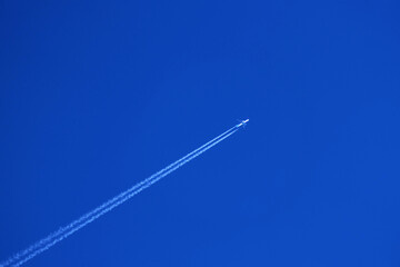 airplane in the sky