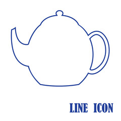Kettle line Icon