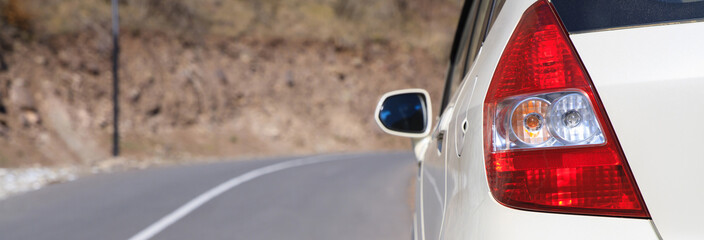 White car