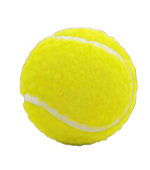 tennis ball on a white background