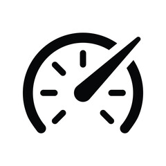 Speedometer, speed, dashboard icon