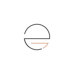 Alphabet letters Initials Monogram logo GZ, ZG, G and Z
