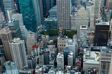 Manhattan Majesty: Aerial Marvels of New York City