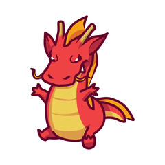 red dragon cartoon