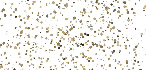 Radiant Festivity: Spectacular 3D Illustration Showcasing Radiating gold Confetti
