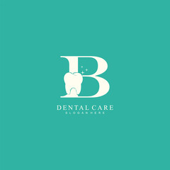 Dental logo design vector dental care clinic logo template