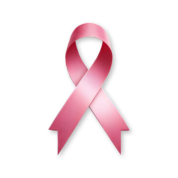 recommend clip art: Realistic Pink ribbon breast cancer awareness symbol on Transparent Png Background