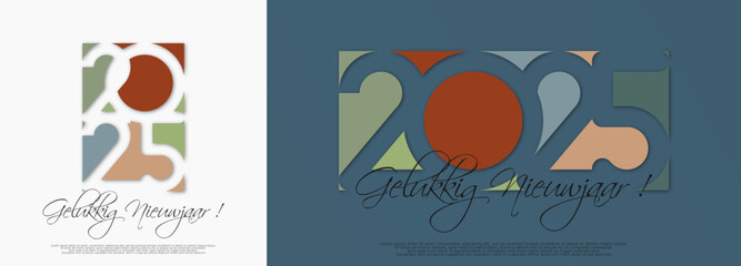 2025 - gelukkig nieuwjaar 2025
