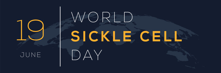 World Sickle Cell Day, held on 19 June.