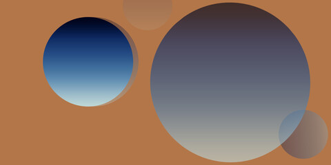 illustration of an background with a circle, elegant background for your advertising message