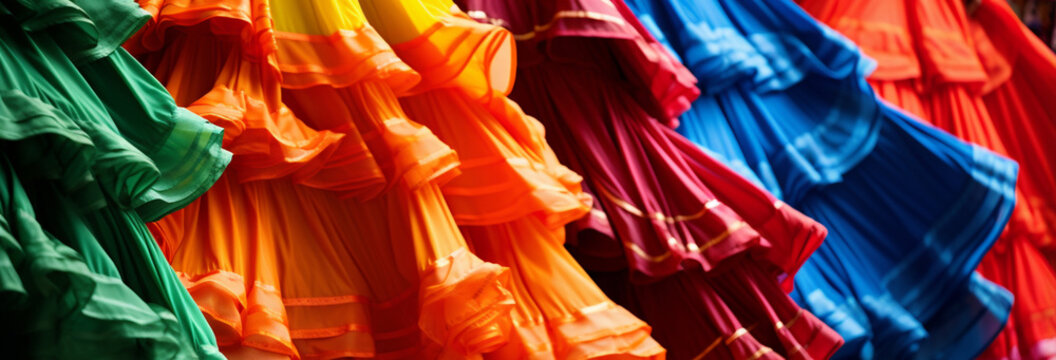 Fototapeta the spanish dance in seville