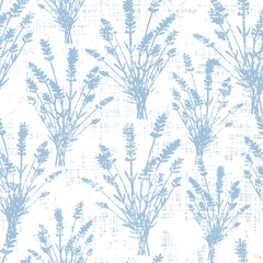 Abstract botanical Floral brush strokes seamless pattern design for fashion textiles, graphics, backgrounds and crafts linen texture  leaves silhouettes Chic rustic interior stylish pattern all over 